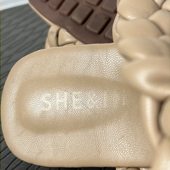 She and In slip on Braided Sandals Tan Womens size 38 - Picture 10 of 16